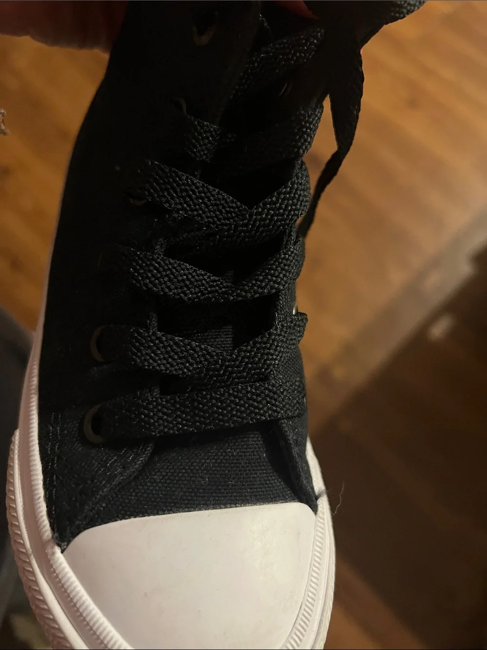 Converse Kids Black & White High-Top Sneakers